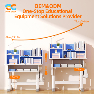 Packs de bureaux d'étude pour étudiants, faciles à assembler, OEM/ODM, configuration complète pour l'école à domicile, mobilier de bureau scolaire durable - Product Image 4