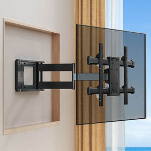 37-75 Inch Large Size Mobile Screen with Six <strong>Arms</strong> Swivel Full Motion <strong>Long</strong> <strong>Arm</strong> <strong>TV</strong> Mount Monitor Wall <strong>Bracket</strong> - Product Image 1