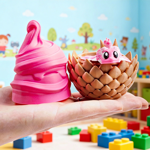 Juguetes <span class=keywords><strong>de</strong></span> Dragón Impresos en 3D <span class=keywords><strong>de</strong></span> PLA para Niños, Divertidos y Creativos con Huevo, Figuras <span class=keywords><strong>de</strong></span> Acción, Juguetes Coloridos <span class=keywords><strong>de</strong></span> Dragón <span class=keywords><strong>de</strong></span> Voleibol, Decoración - Product Image 2