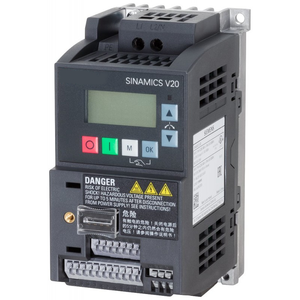 6SL3210-5BB12-5BV1 SINAMICS V20 0.25kW 200-240V 1-Phase Frequency Inverter with Built-in C1 EMC Filter RS485 - Product Image 4