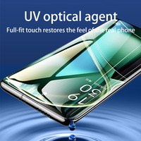 Protecteur d'écran 3D à colle UV pour oppo Find X6 X5 Pro Reno 9 Pro plus A1 Pro protecteur d'écran en verre trempé