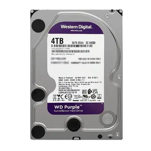 In Stock Used HDD 3.5 Inch Purple Sata 1tb 2tb 3tb 4tb 6tb 8tb 10tb Hard Drive Disk Refurbished HDD for Security cctv Camera