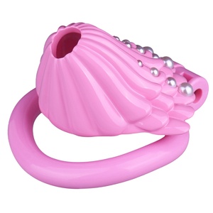 FRRK Panty Chastity for Sissy Male Mini Female Pussy Chastity Device Light Plastic Trainings Cock Cage Adult Sex Toy Wholesale - Product Image 4