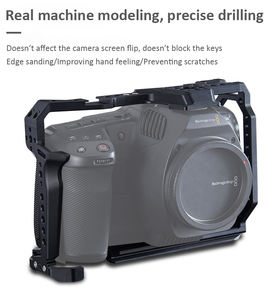 Gabbia per fotocamera DSLR per fotocamera fotografica all'ingrosso per BMPCC 6K PRO Protect per fotocamera Dslr Black <span class=keywords><strong>Magic</strong></span> - Product Image 2