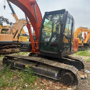 Excavadora HITACHI ZX 120 usada lista para enviar, calidad japonesa, 12 toneladas, Mini oruga mediana, componentes de núcleo originales, engranaje de motor - Product Image 3