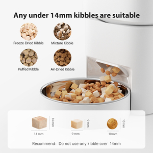 <span class=keywords><strong>Distributeur</strong></span> <span class=keywords><strong>automatique</strong></span> <span class=keywords><strong>de</strong></span> croquettes pour 2 chats OEM 6L Mangeoire intelligente pour animaux <span class=keywords><strong>de</strong></span> compagnie Wifi Tuya App Nourriture sèche pour chiens Mangeoire <span class=keywords><strong>automatique</strong></span> pour animaux <span class=keywords><strong>de</strong></span> compagnie - Product Image 2