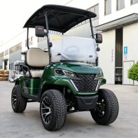 Nouveau design, voiturette de golf électrique 3 ou 4 places, véhicule utilitaire routier, moteur de golf, batterie 72V, voiture de club, voiture de tourisme, buggy de golf électrique