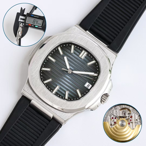 Montre automatique japonaise de luxe pour homme, mouvement mécanique, verre saphir, aiguilles, bracelet en alliage d'acier inoxydable et cuir de crocodile, style sport - Product Image 3