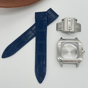 Boîtier de montre en acier inoxydable de 38 mm, modification, boucle de bracelet à bouton-pression double face, accessoires légers pour Seiko NH35/NH36 - Product Image 5