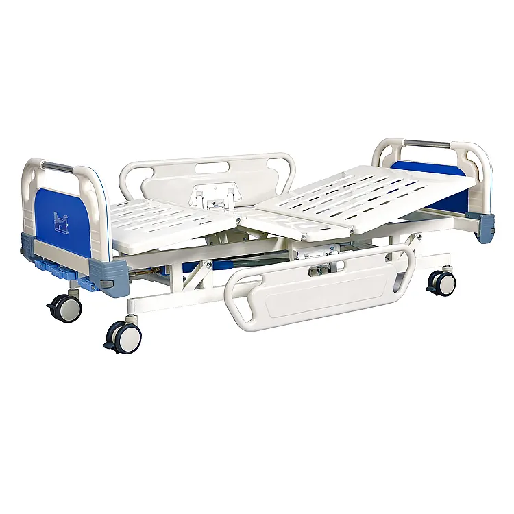 Muebles de Hospital de 3 manivelas, cama médica para cuidado de pacientes y enfermería
