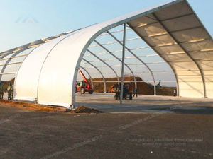 Tente d'exposition coupe-vent de chapiteau de courbe renforcée en aluminium de tissu de PVC de haute qualité pour des arènes de sports en plein air - Product Image 4