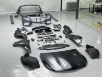 2016-2020 Benz E Class W213 kit bodi gaya lebar, bemper grill Diffuser untuk E300 E400 E63 kondisi baru