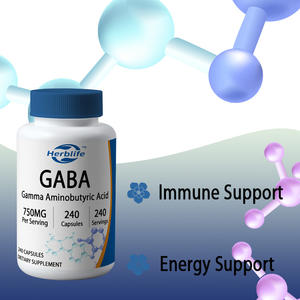 OEM/ODM GABA (Ácido Gamma-Aminobutírico) 750mg, 240 Cápsulas, 240 Porciones - Sin OMG, Sin Gluten - Product Image 3