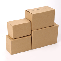 Boîte en carton ondulé recyclable avec logo personnalisé, boîte de haute qualité, boîtes d'expédition, emballage, cartons avec logo personnalisé