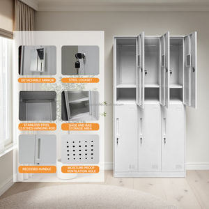 Armoire <span class=keywords><strong>de</strong></span> rangement Taquillas Gimnasio Casiers avec reconnaissance faciale pour bureaux - Product Image 4
