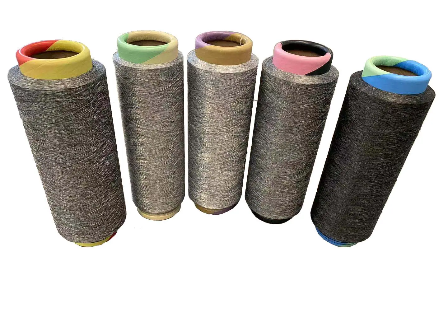 Polyester DTY fil Polyester fil à tricoter 150D/48F blanc brut
