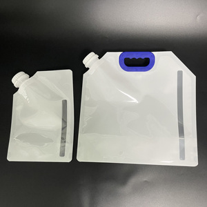 1L 2L 5L 10L phục vụ đồ uống Túi gallon đứng Pouch với van gấp linh hoạt Spout Pouch - Product Image 5