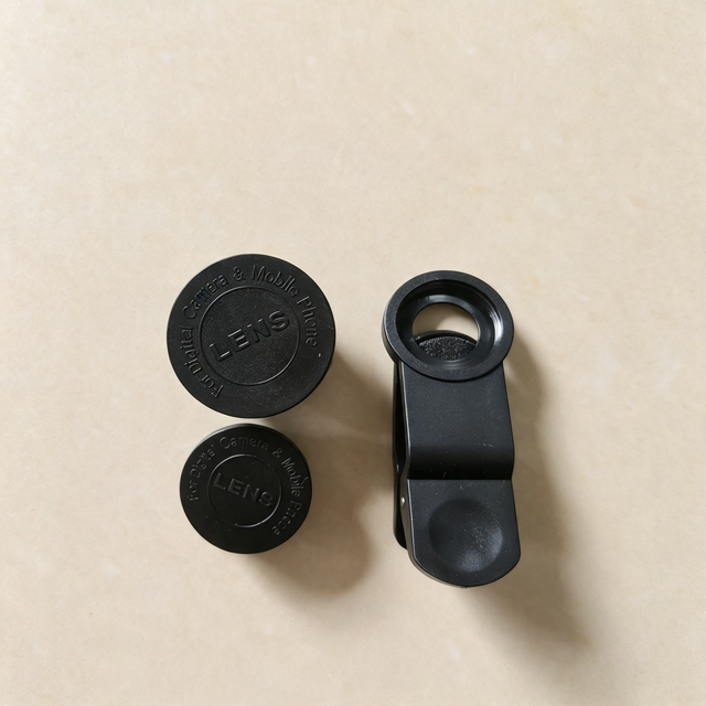 Universal Clip on Phone Camera Lens 3 in 1 Fisheye Wide Angle Macro Lens Kit for Smartphone Ipad Mobile Photography Shooting