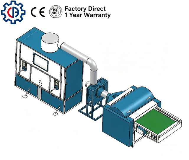 Filling Machine& Cotton Opening Machine Plush Toy Stuffing Machine