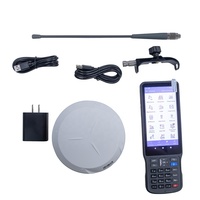 Penerima GNSS RTK Visual NFC Flash-Link Hi-Target V300 V500 dengan Radio Terintegrasi, RAM 16GB, Kamera, AR Stakeout, IP68, Peralatan Survei