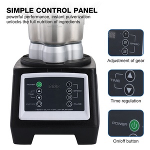Wholesale Price NSF Certified Kitchen Restaurant <strong>Milkshakes</strong> Juicers Maker Stainless Steel High Speed 4L 3200W Commercial <strong>Blender</strong> - Product Image 2