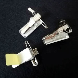 בטיחות פין פלסטיק תג אביזרי תג קליפ עם דבק שם בעל תג - Product Image 1