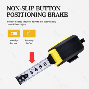 Thước đo băng đo 5*19mm-dễ đọc cả hai bên thước kép, có thể thu vào, nhiệm vụ nặng nề, móc từ, số liệu, Inc - Product Image 6