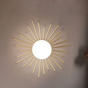 Offre Spéciale Plafonniers d'intérieur en forme de soleil moderne simple couloir couloir Led plafonniers décoratifs - Product Image 6