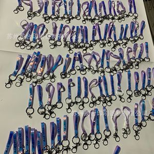 Porte-clés en PVC avec logo, impression personnalisée, cadeau promotionnel pour événements et marketing - Product Image 1