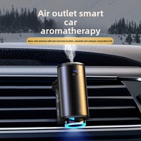 Diffuseur d'aromathérapie créatif en alliage d'aluminium pour grille d'aération de voiture, élimination des odeurs et rafraîchissement de l'habitacle (vente en gros)