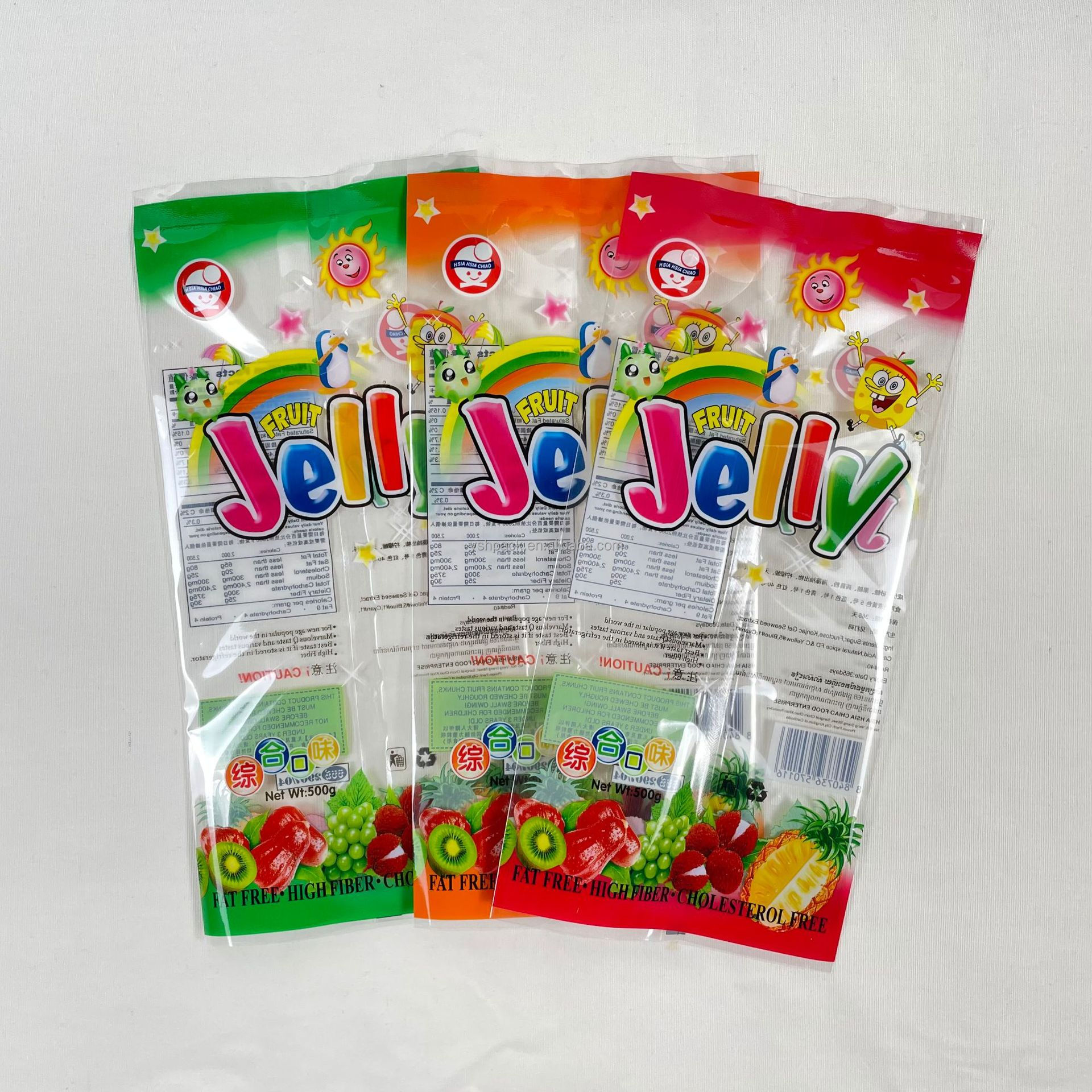 Transparent Popsicles bag