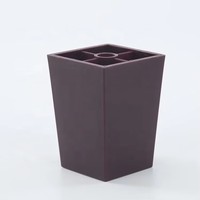 Pieds de canapé carrés modernes en plastique SGS – Pièces de rechange robustes et anti-corrosion pour l'extérieur, le salon et l'hôpital