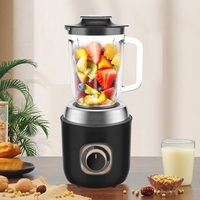 Machine 3-en-1 Multifonction 1.5L 1.8L Haute Vitesse pour Cuisine Hôtel Maison : Mixeur, Broyeur de Table, Presse-Agrumes et Blender Électrique pour Smoothies