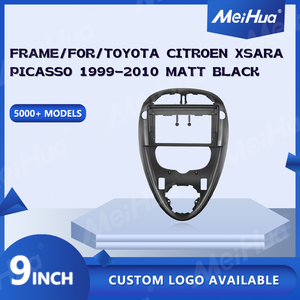 Meihua Cornice Pannello Cruscotto Autoradio per Toyota <span class=keywords><strong>Citroen</strong></span> <span class=keywords><strong>Xsara</strong></span> Picasso 1999-2010 Sistema di Navigazione Multimediale Nero Opaco - Product Image 2