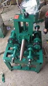 Machine à cintrer à trois axes multifonctionnelle en acier inoxydable de type QK 76 pour carrés ronds noyau PLC pour revêtement de <span class=keywords><strong>sol</strong></span> de bâtiment - Product Image 6