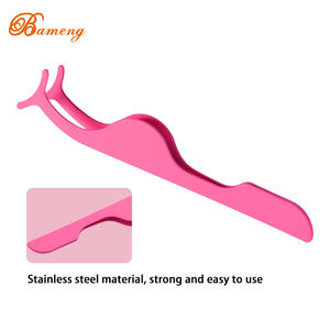 ロングハンドルロゴデュモンまつげエクステンションアイソレーションピンセット日本語 - Product Image 3