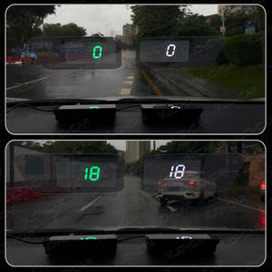 Electronic Head up <strong>Display</strong> LED <strong>Display</strong> Car Digital HUD Plug and Play <strong>Windshield</strong> Speed Projector <strong>GPS</strong> Speedometer for Vehicle Auto - Product Image 4