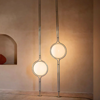 Lampe sur pied LED au design nordique moderne et simple, ambiance artistique, en acier inoxydable et acrylique, hauteur réglable, lumière blanc chaud