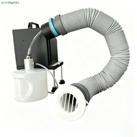 Diffuseur d'arômes commercial en métal, capacité de 1500 ml, compatible avec les smartphones contrôlés par application, distributeur de parfum discret