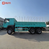Camion de fret d'occasion HOWO 6x4 30 tonnes avec benne, moteur Euro 3 de 371/375 ch, à vendre