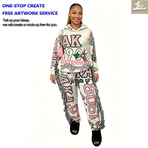 Custom Tapestry <strong>Hoodie</strong> Woven Wearable Blanket <strong>Hoodie</strong> Women's Outerwear Girl Oversized Vintage Sorority pink Green Hoodies - Product Image 2