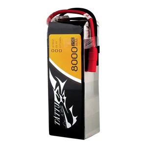 대형 재고 TATTU 8000mAh <span class=keywords><strong>LiPo</strong></span> 6S <span class=keywords><strong>22.2V</strong></span> 배터리 팩 XT60 <span class=keywords><strong>RC</strong></span> <span class=keywords><strong>Lipo</strong></span> 배터리 FPV 드론 UAV 용 - Product Image 2
