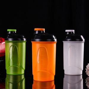 Wholesale Customized 600ml GYM Shake Drink Water <b>Bottle</b> clear Transparent Plastic <b>Protein</b> Shaker <b>Bottle</b> - Product Image 5