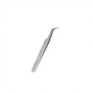 Pince à épiler de qualité supérieure pour extensions capillaires - Type SS, marque privée, fabrication OEM disponible depuis la Corée - Product Image 1