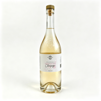Étiquettes personnalisées pour bouteilles de vin, marque privée, fraise, pour jus, autocollant en rouleau, étiquette adhésive imperméable pour spiritueux, papier kraft