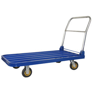 Plegable Exceed 500kg Heavy Duty Square Steel Tube Platform Flatbed Logistic Hand <span class=keywords><strong>Mystar</strong></span> Trolley - Product Image 3