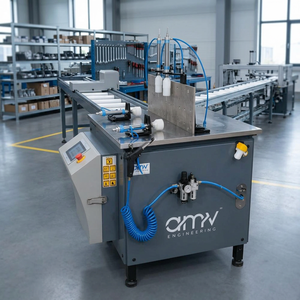 Machine de découpe de profilés en aluminium, UPVC et acier inoxydable, entièrement automatique, à tête unique, avec unité DRO, facile à utiliser pour les portes - Product Image 4