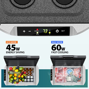 Euhomy 30L yeni ürünler 12V 24V kamp buzdolabı dondurucu taşınabilir soğutucu kutu araba buzdolabı - Product Image 5