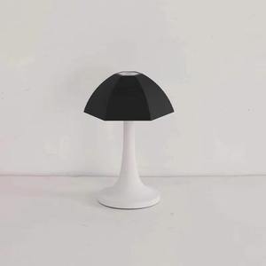 LED Nordic Rechargeable Portable <b>Table</b> Lamp Touch Dimmable Mushroom <b>Table</b> Lights Living Room Bedroom Designer Atmosphere - Product Image 3