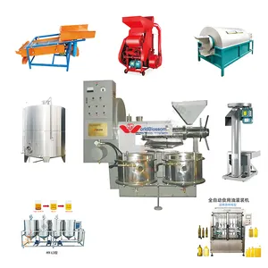 High Output Olive Extraction Avocado Oil Processing Machine Hemp Seed Commercial Machine Oil Press